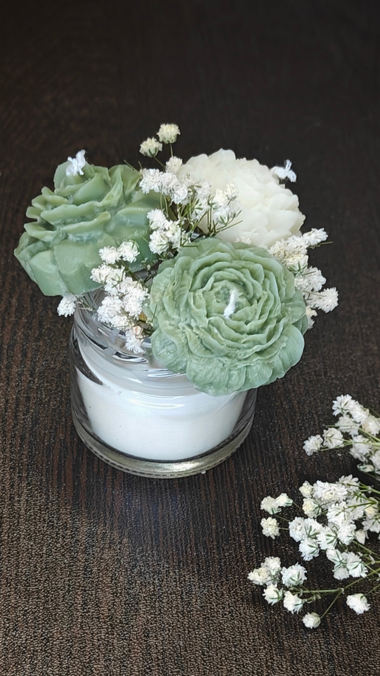 Mini Jar Candle Bouquets✨