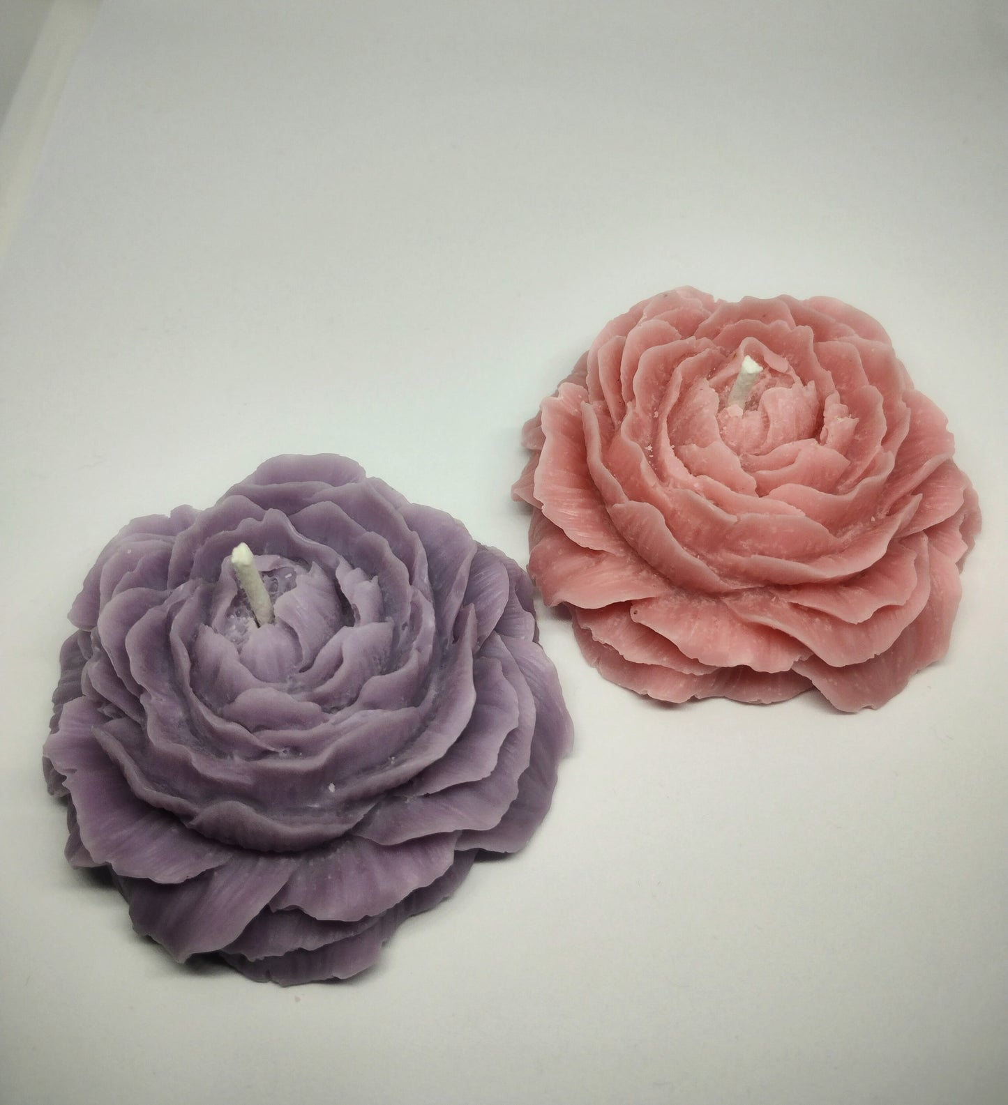 Peony Bloom Scented Duo – Pastel Pink & Lavender 🌸🩷💜