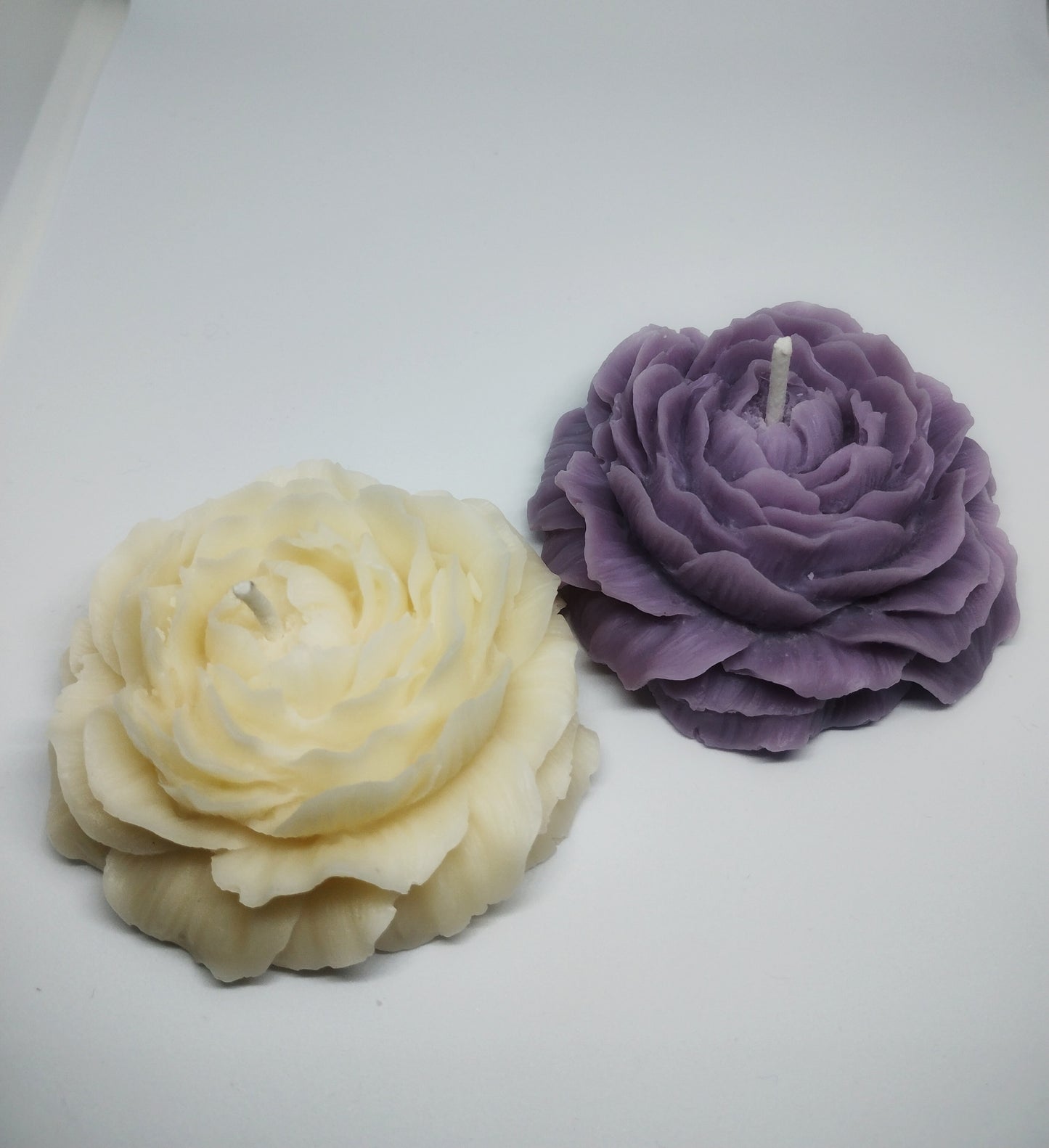 Peony Bloom Scented Duo – Lavender & White 🌸🤍💜