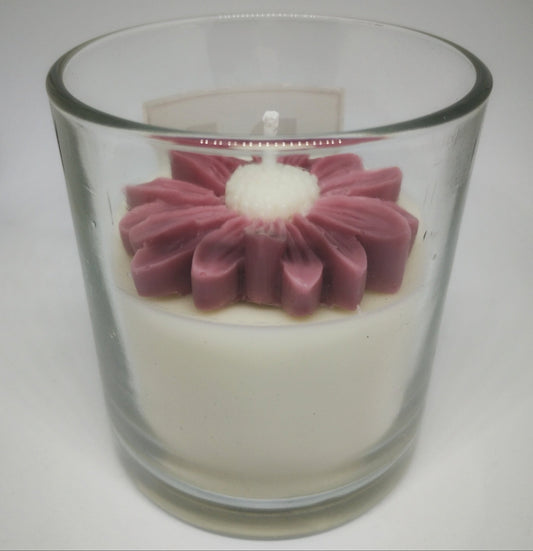 Blush pink Bloom Scented Candle – Classy Opio Fragrance