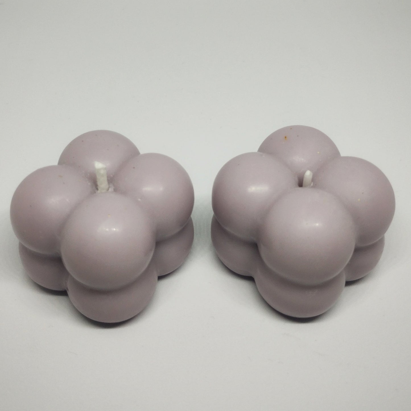 Mini Lavender Bubble Soy Candle – Set of 2