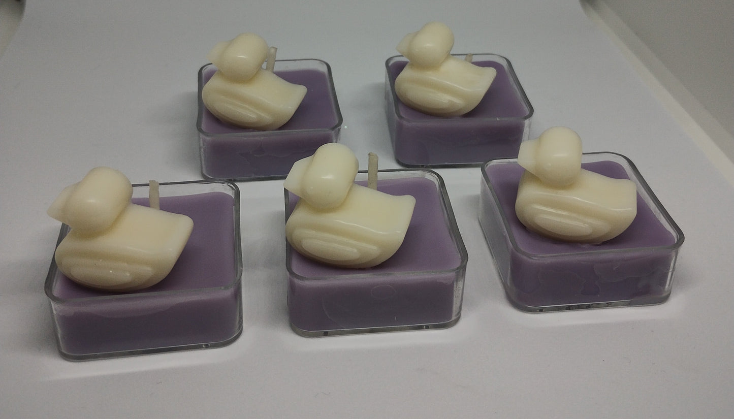 Duckling Tea Light Candle Set