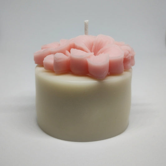 Blush Blossom Floral Soy Candle - Classy Opio Fragrance