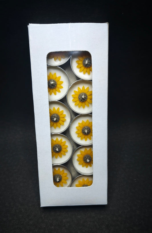 Sunflower Tealight Candles 🌻